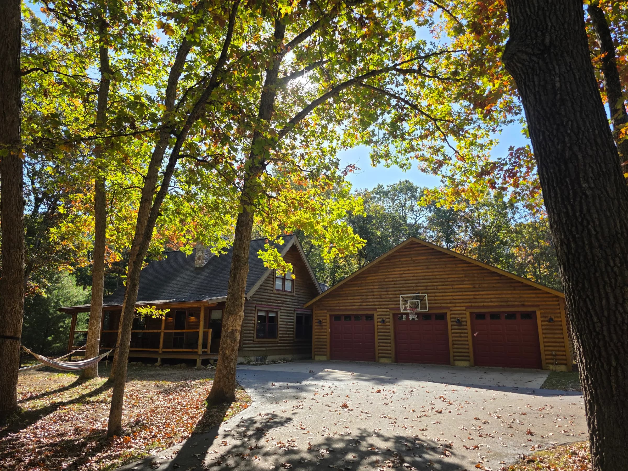 Cabin in fall color