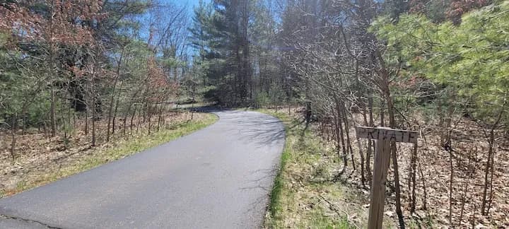 Driveway entrance